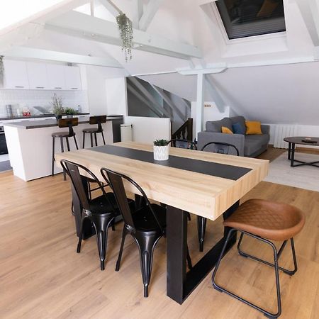 Appartement Atypique Proche Gare/ Dans L'Hyper-Centre Spacieux Pour 6P Au Coeur De Mulhouse Esterno foto