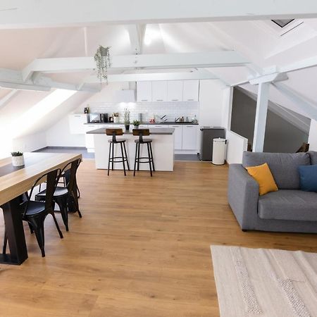 Appartement Atypique Proche Gare/ Dans L'Hyper-Centre Spacieux Pour 6P Au Coeur De Mulhouse Esterno foto