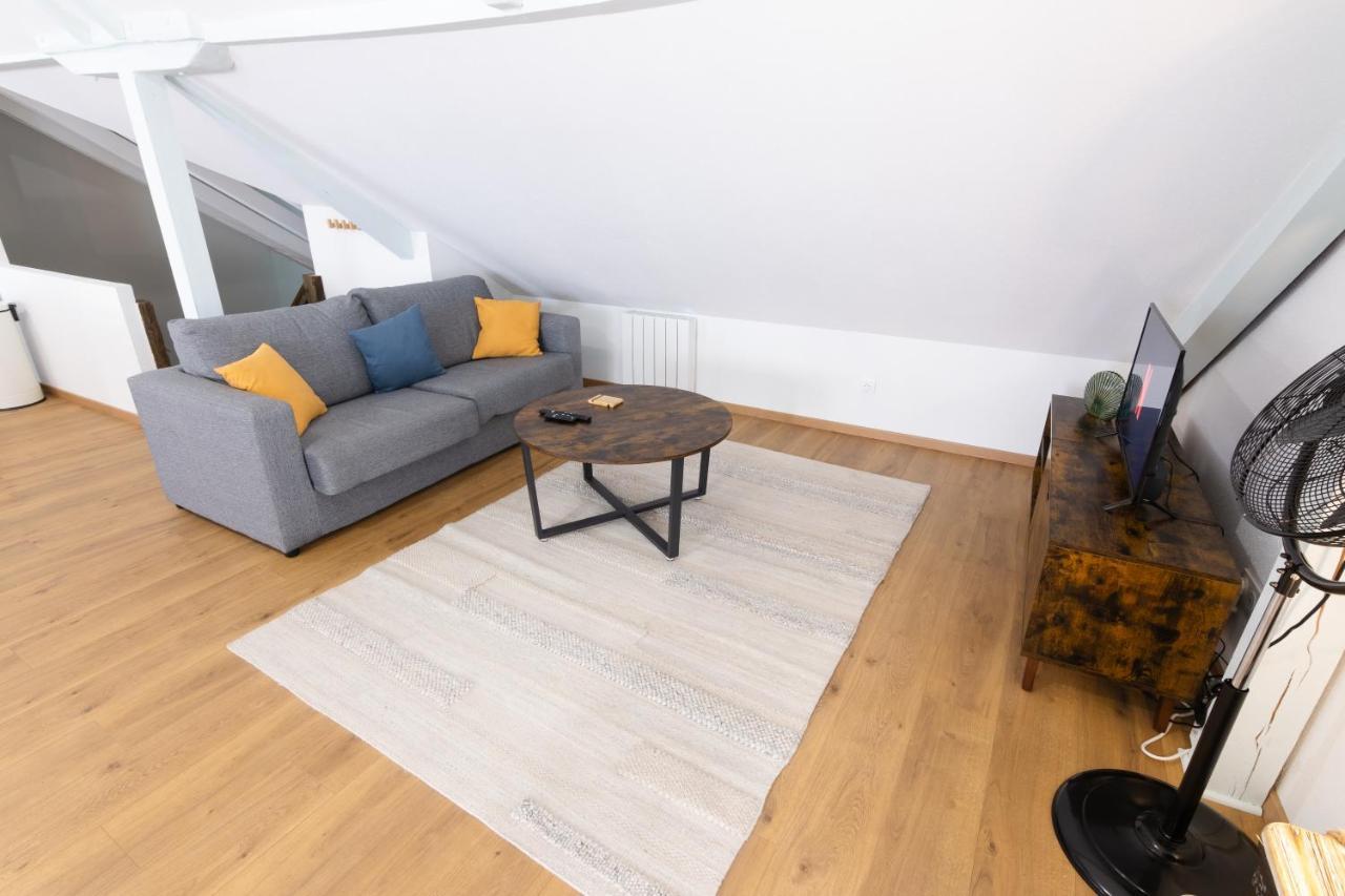 Appartement Atypique Proche Gare/ Dans L'Hyper-Centre Spacieux Pour 6P Au Coeur De Mulhouse Esterno foto